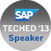 SAP TechEd 2013 Speaker