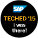 SAP TechEd 2015 Barcelona Attendee