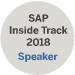 SAP Inside Track 2018 Speaker