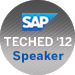 SAP TechEd 2012 Speaker