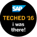 SAP TechEd 2016 Attendee Bangalore