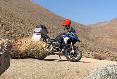 ICE 2019 BMW  R1250GS, off  9  Mile Canyon Road, CA
