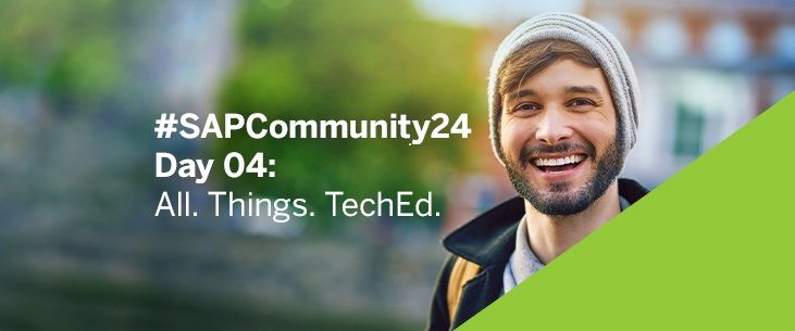 24 Days of SAP Community – Door 04: SAP TechEd Recap