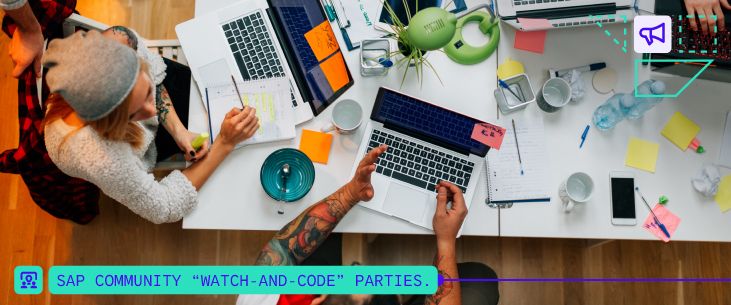 SAP Community "watch-and-code" parties