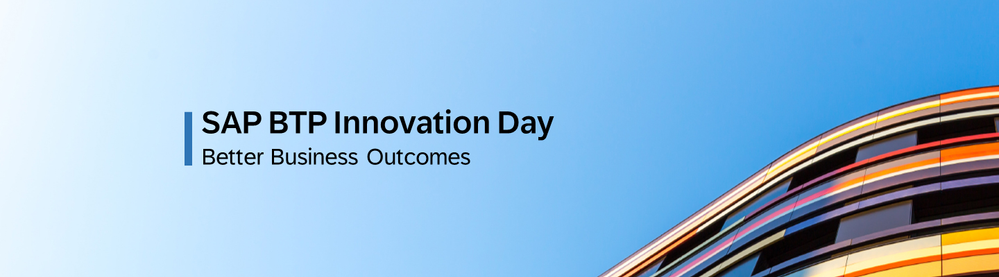 SAP BTP Innovation Day - Coming to Sydney