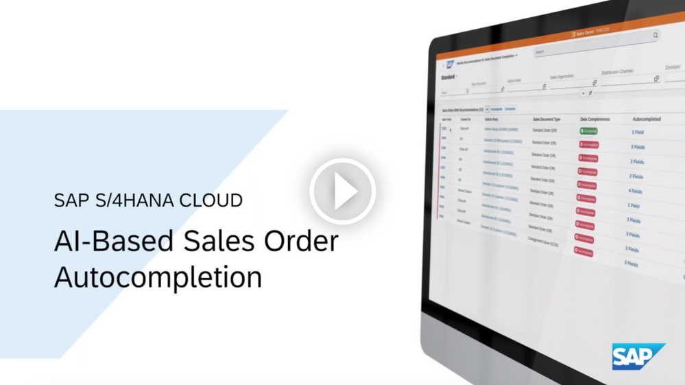 Sales Order Autocompletion in SAP S/4HANA Cloud Public Edition
