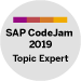 SAP CodeJam 2019 Topic Expert