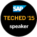 SAP TechEd 2015 Speaker