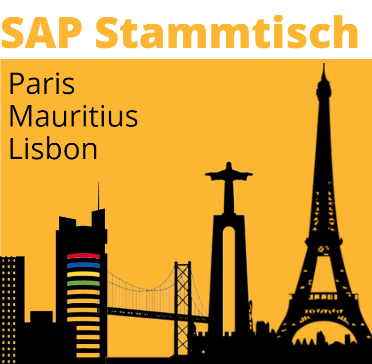 Killing 3 Birds with 1 Stone, or how to organize 3 SAP Stammtischs in different countries ?