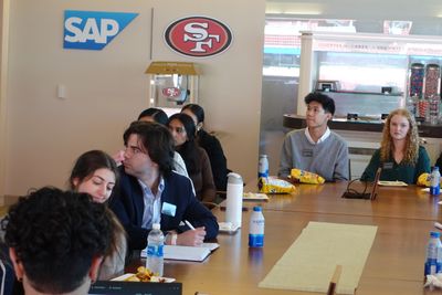 Ohio State students hear from San Francisco 49ers and SAP representatives about their partnership