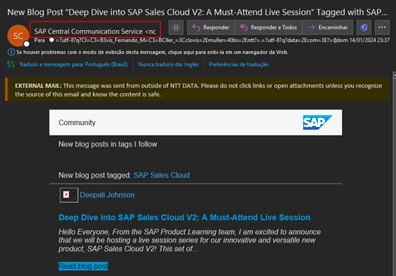 How to Subscriptions and E-mail Notifications for SAP Community