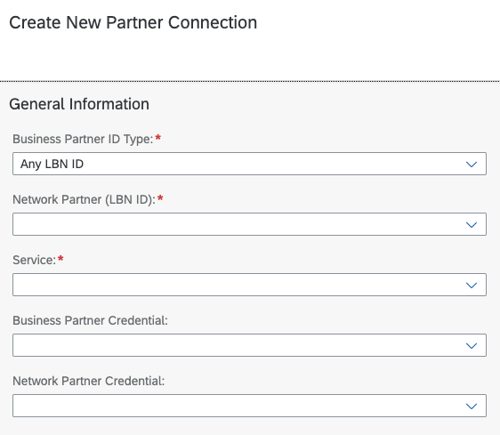Configure Partner Connections config